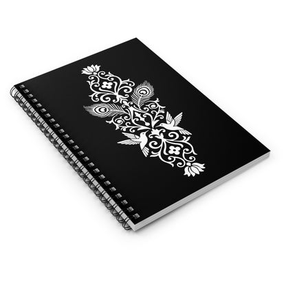 Hummingbird Soulmates - Spiral Notebook