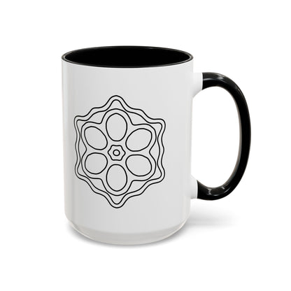 Elegant Floral Accent Coffee Mug, Perfect for Home, Office, Gifts, Birthdays, Inspirational Quotes, Tea Lovers