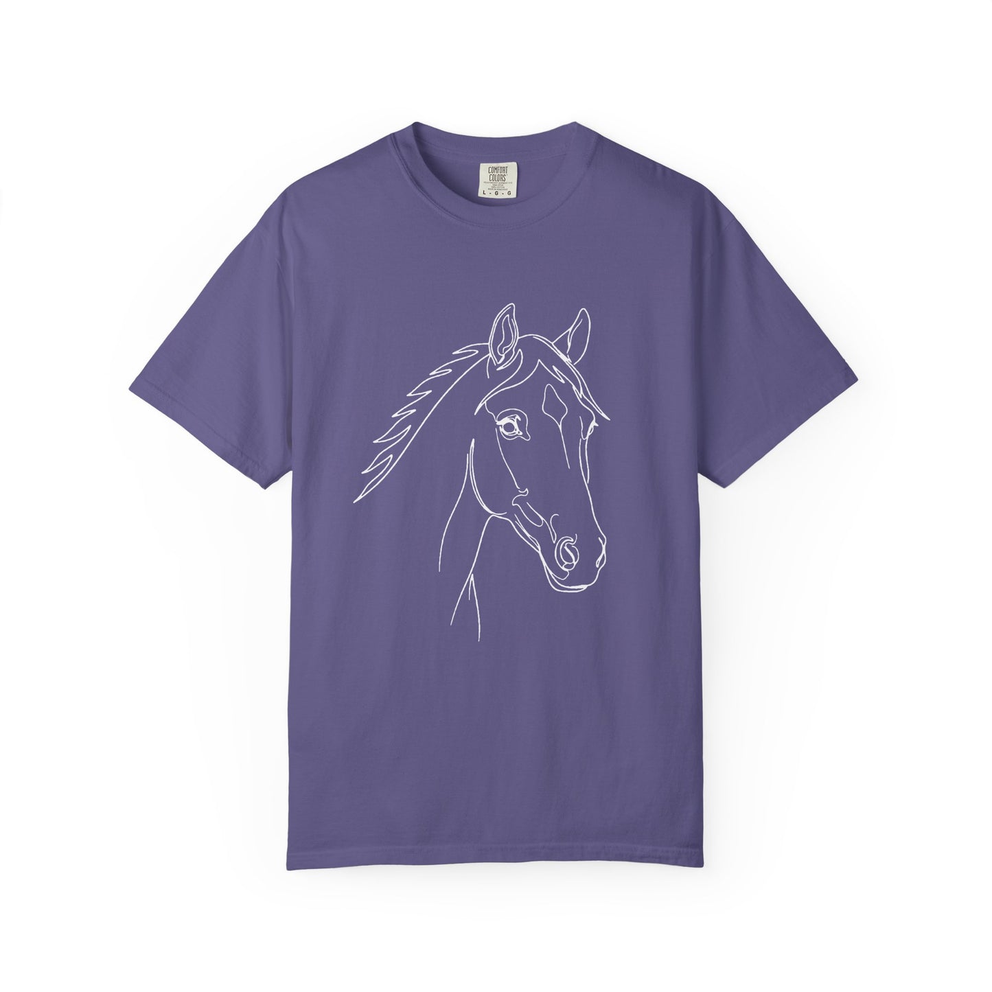 Horse Portrait Sketch - T‑Shirt