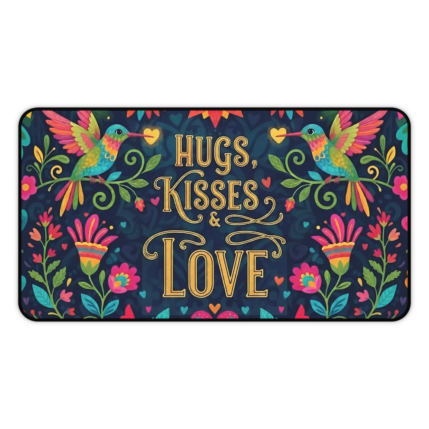 Hugs, Kisses & Love - Desk Mat