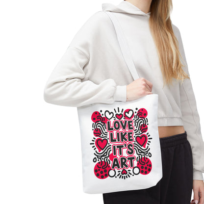 Love Like It's Art - Tote Bag