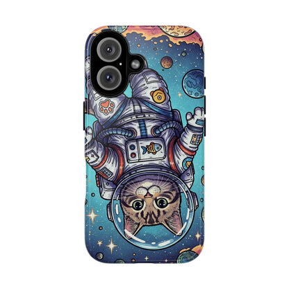Astronaut Cat - Tough Phone Case