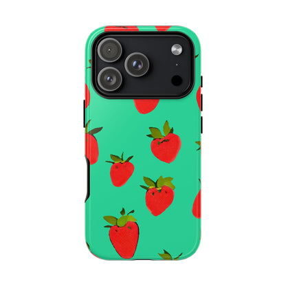 Strawberry Pattern - Phone Case
