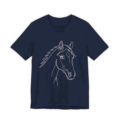 Horse Portrait Sketch - T-Shirt