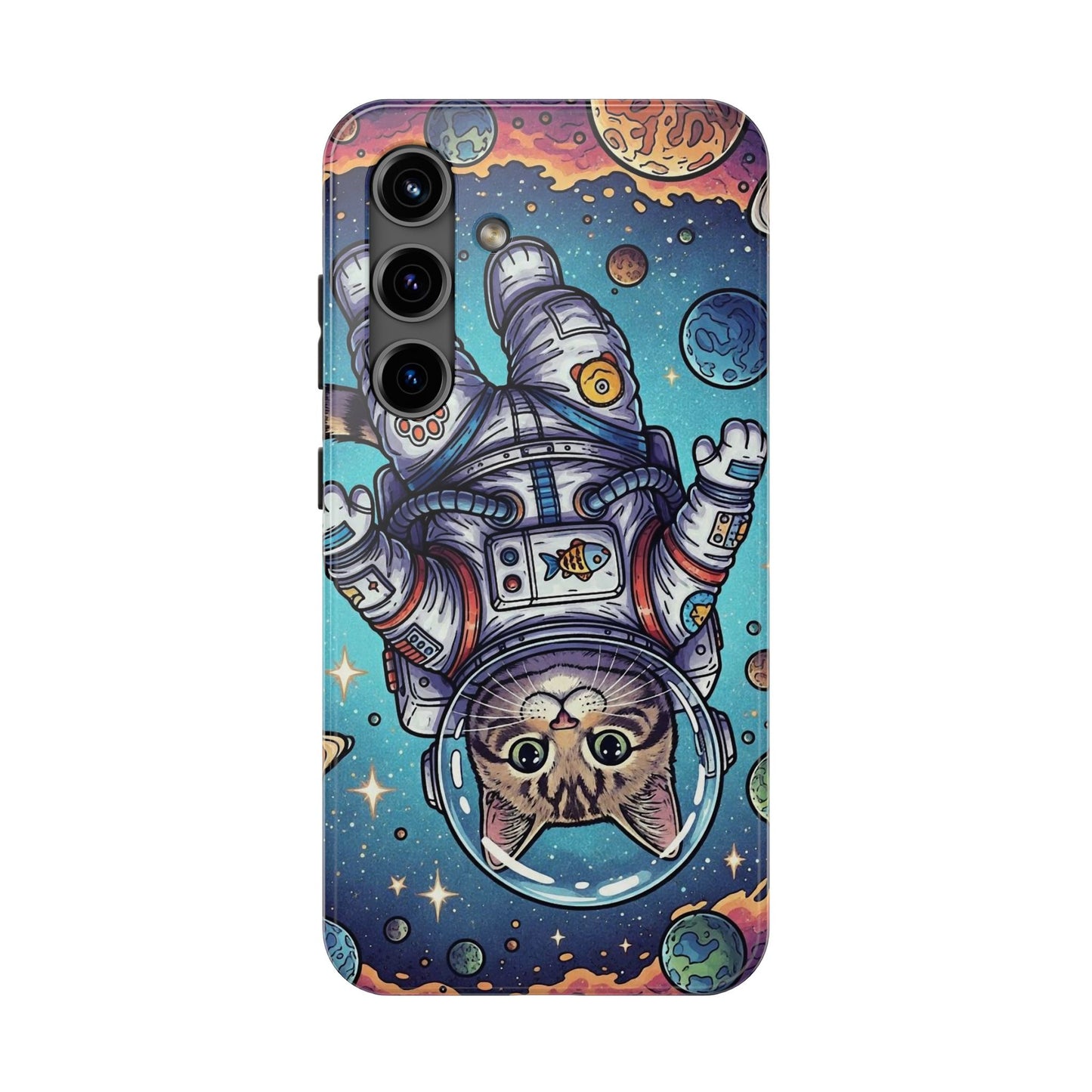 Astronaut Cat - Phone Case