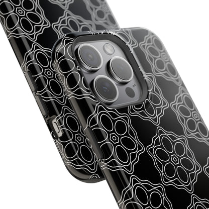 Geometric Sacred Flower - Magnetic Phone Case