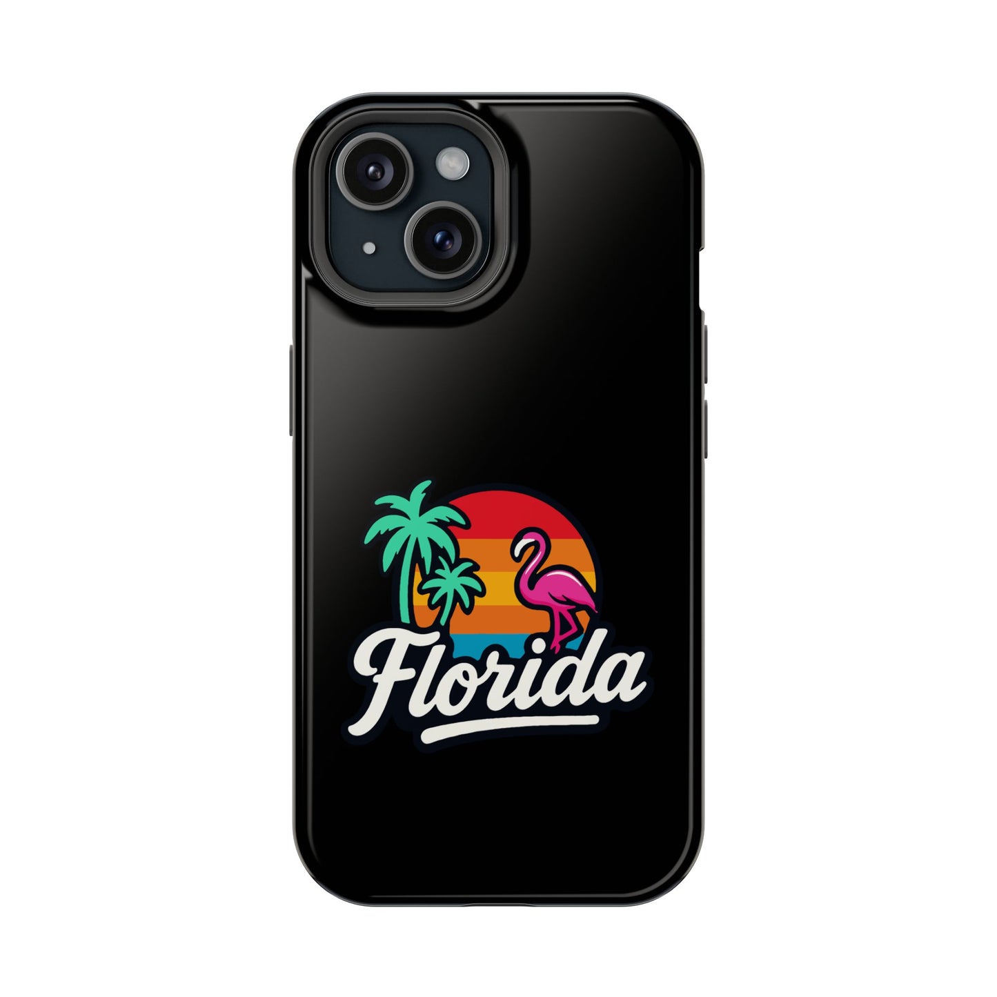 Florida Sunset Palm - Magnetic Phone Case