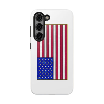 New Glory American Flag (Gold Edge Edition) - Phone Case