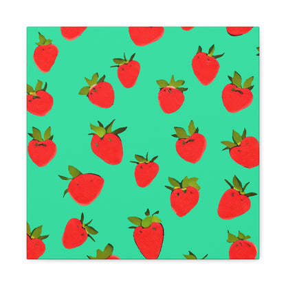 Strawberry Pattern - Canvas