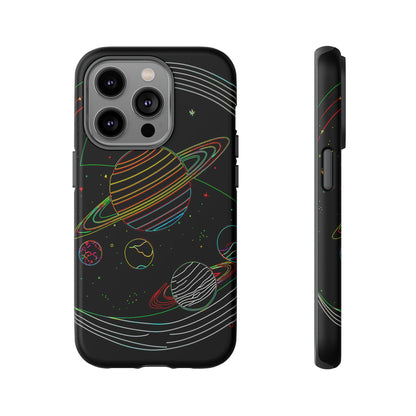 Galactic Tough Phone Case, Starry Space Protection, Unique Gift for Astronomers, Celestial Accessories, Trendy Space Lovers