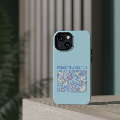 Peace Tells Like This - Magnetic Phone Case
