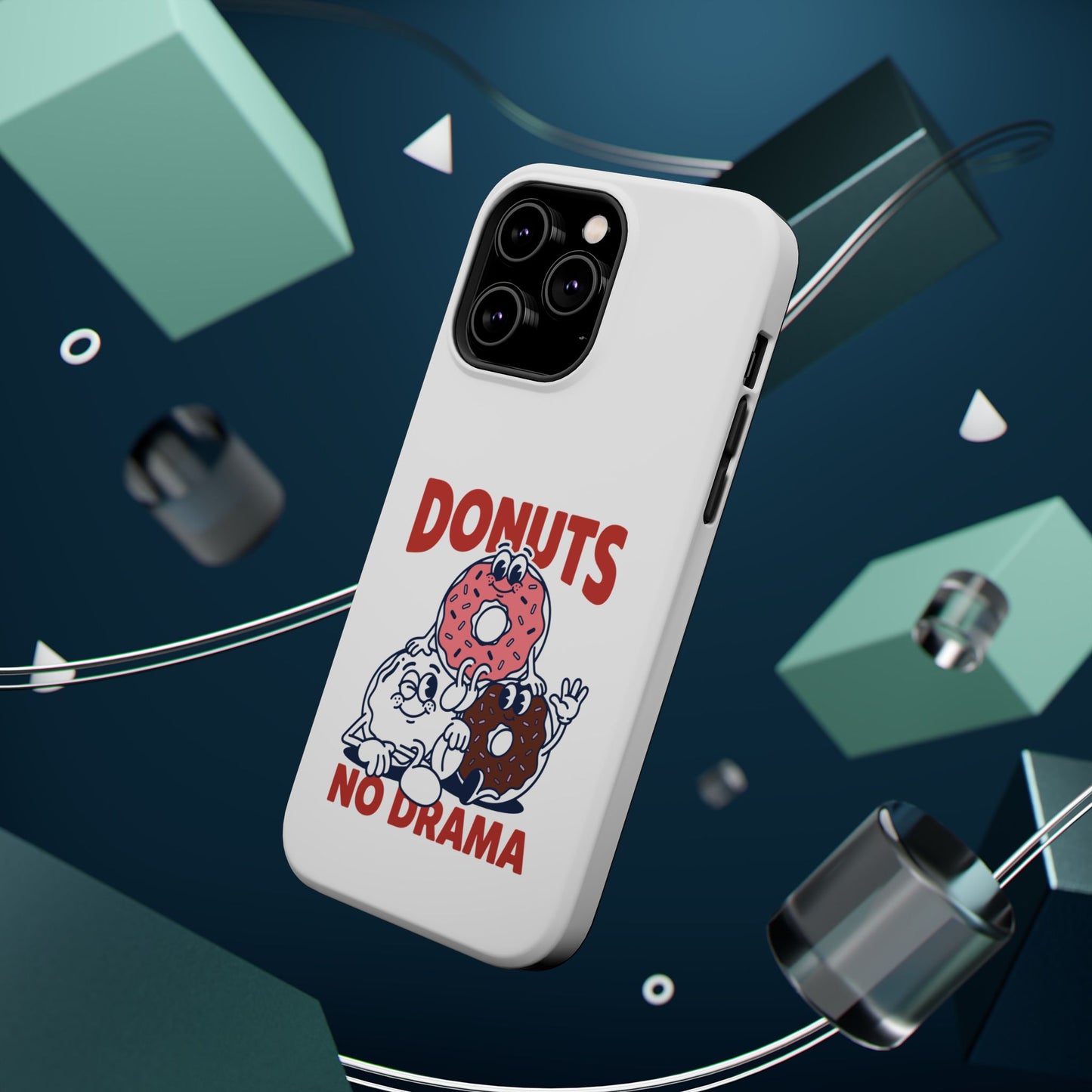 Donuts No Drama - Magnetic Phone Case