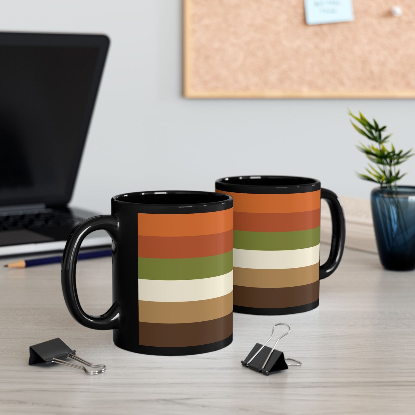 Autumn Vibes - Black Mug