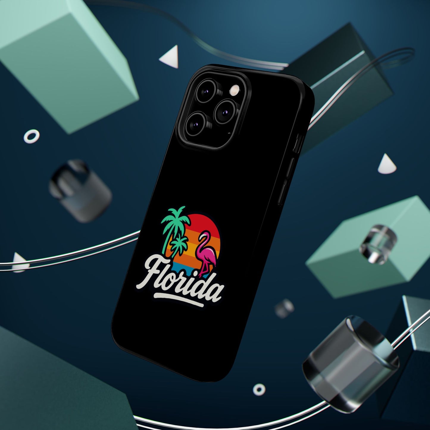 Florida Sunset Palm - Magnetic Phone Case