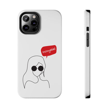 Incroyable Chic Girl - Phone Case