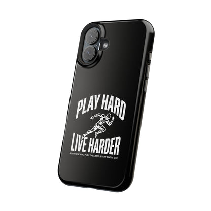 Play Hard / Live Harder - Magnetic Phone Case