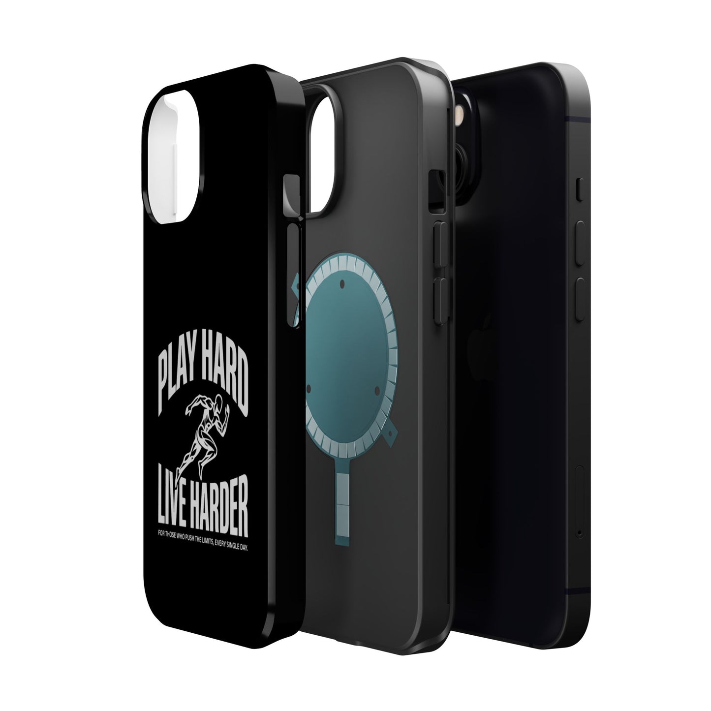 Play Hard / Live Harder - Magnetic Phone Case