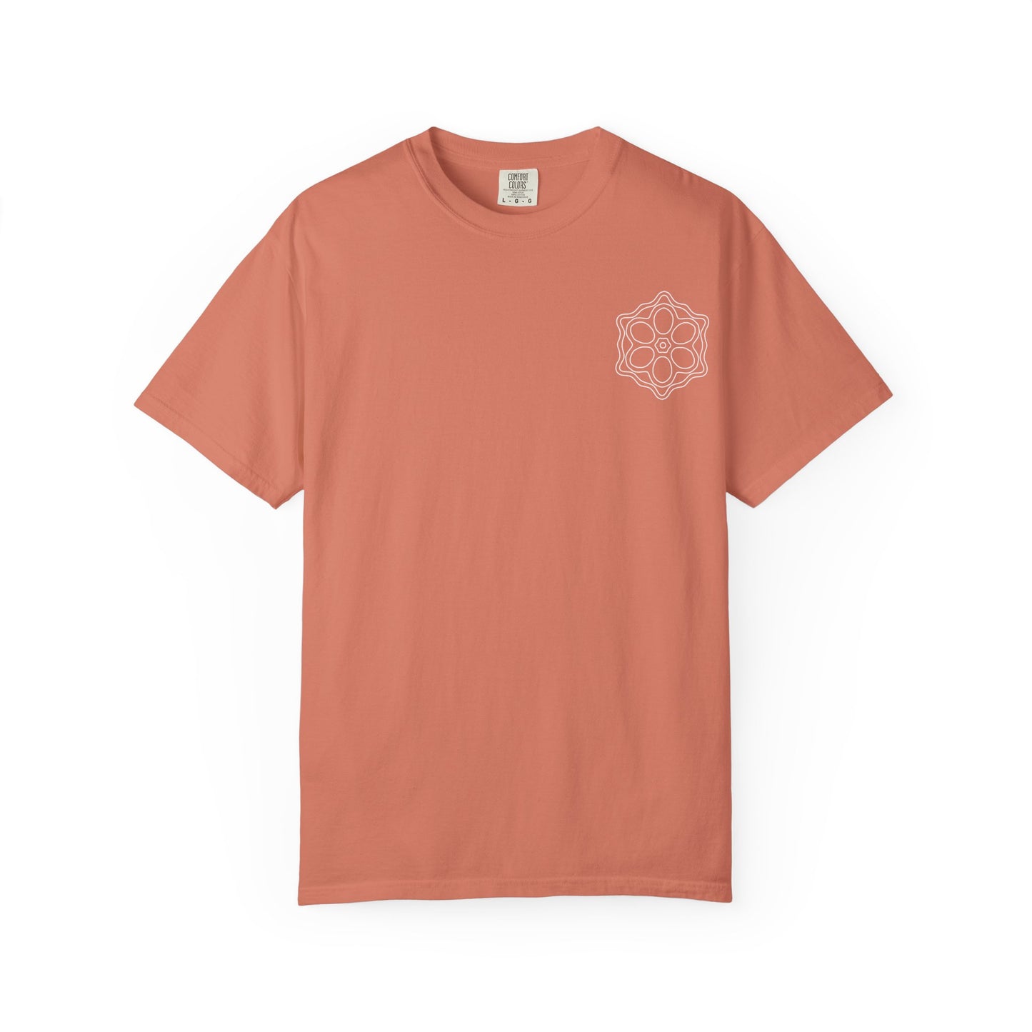 Boho Mandala T-Shirt, Unisex, Garment-Dyed, Soft Cotton, Casual Wear, Festival Style, Gifts for Her
