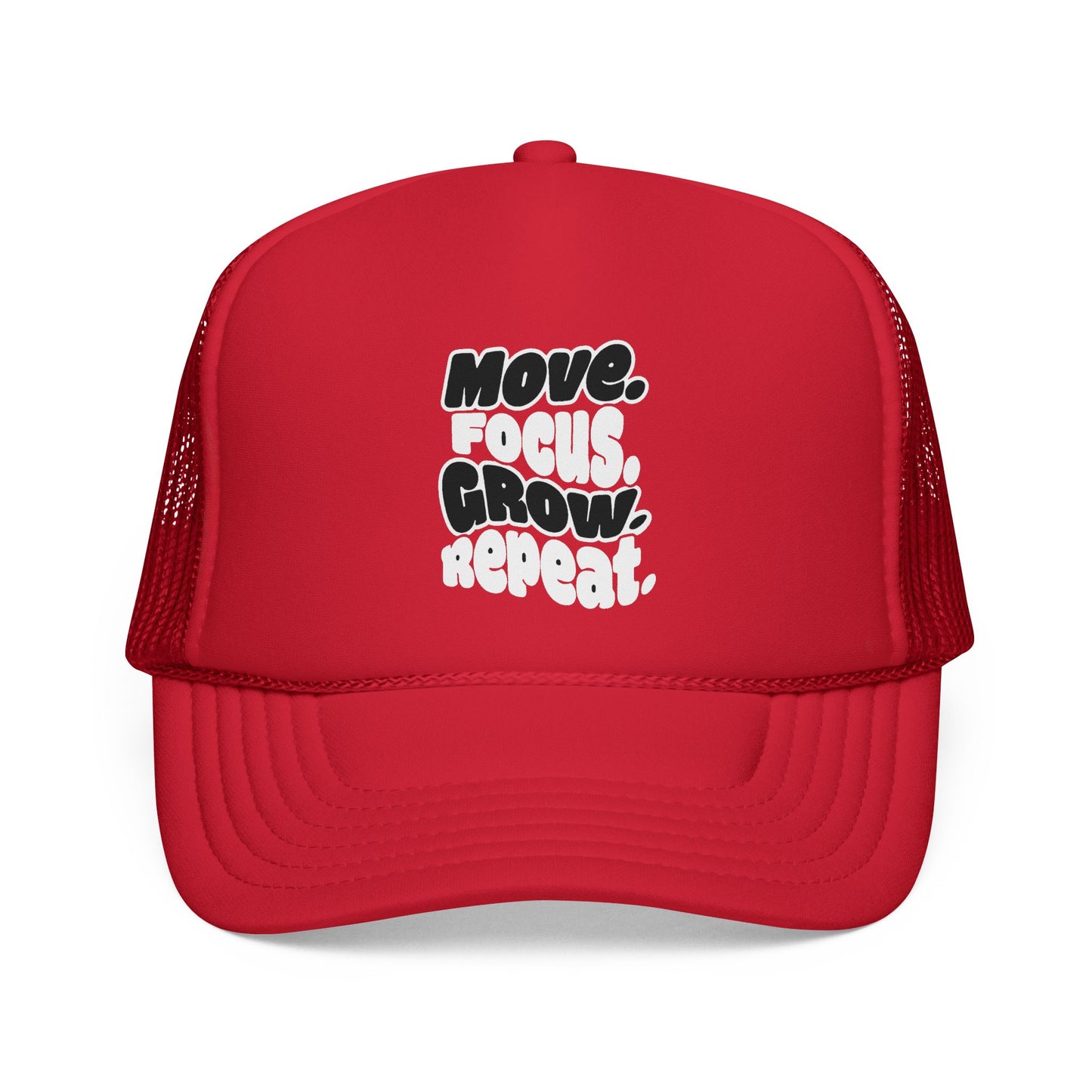 Move. Focus. Grow. Repeat. - Cap