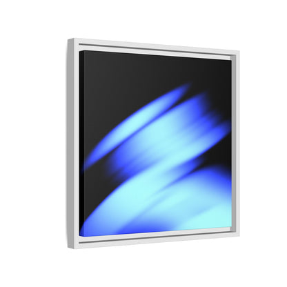 Orbital Drift - Framed Canvas