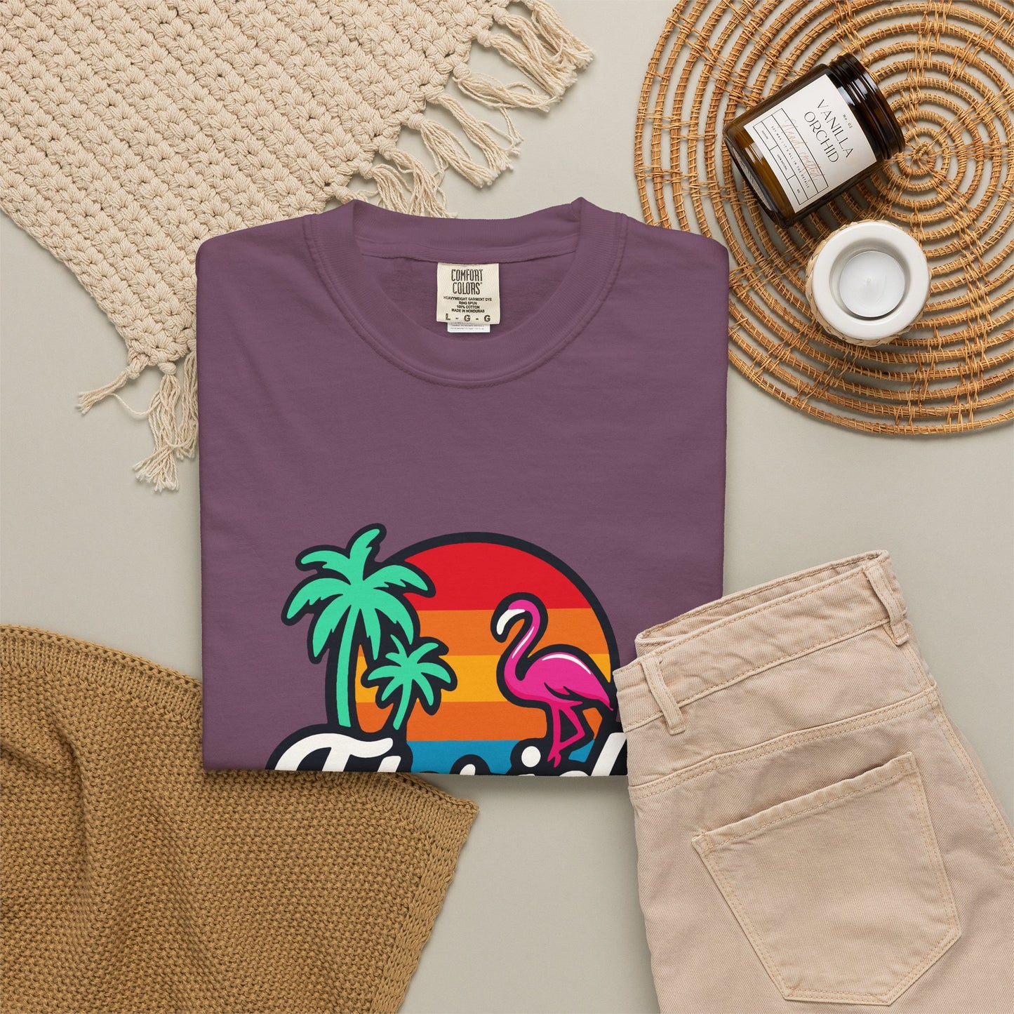 Florida Sunset Palm - T-Shirt