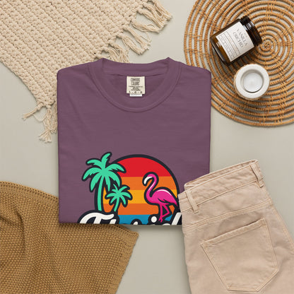 Florida Sunset Palm - T-Shirt