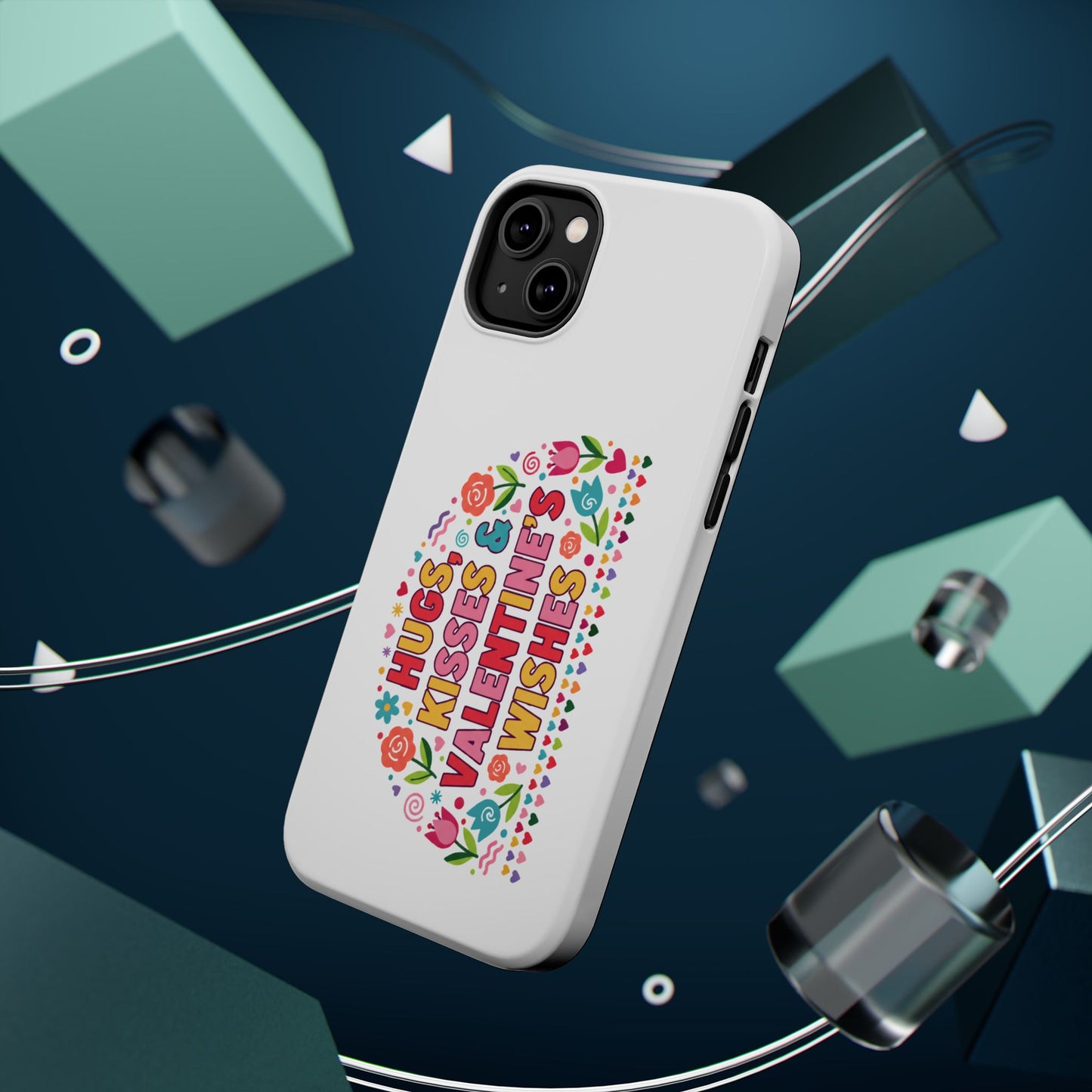 Hugs, Kisses & Valentine’s Wishes - Magnetic Phone Case