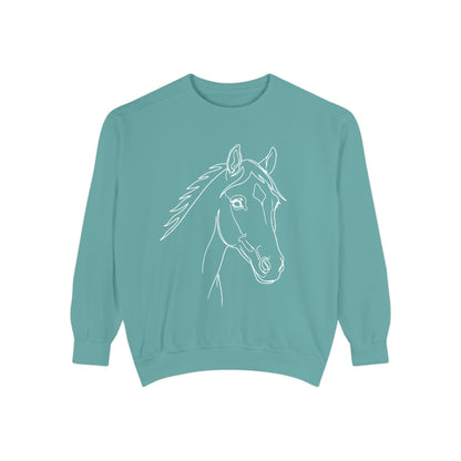 Horse Portrait Sketch - Sweatshirt