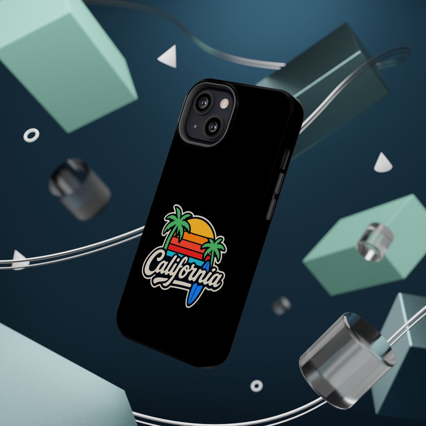 California Surf Vibes - Magnetic Phone Case