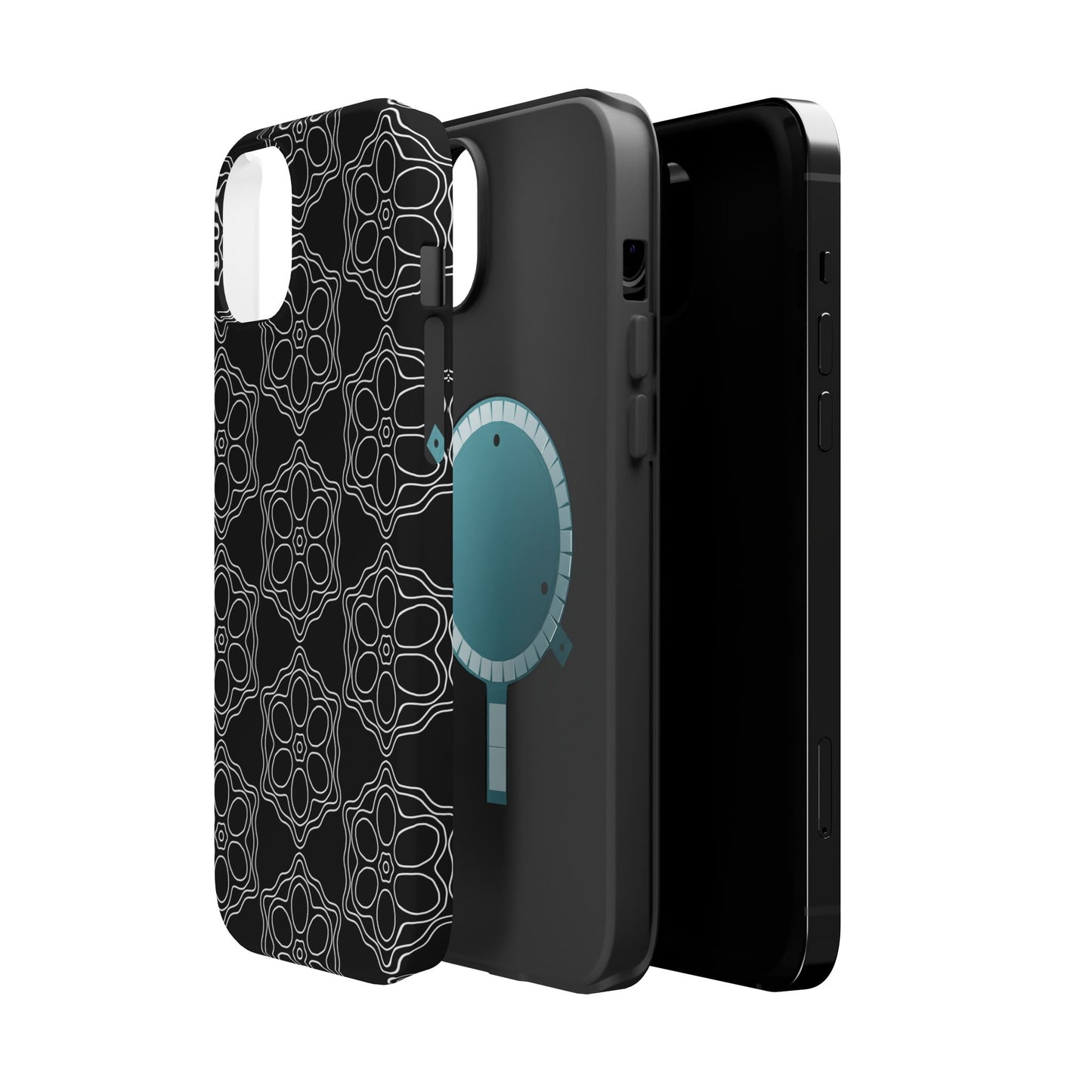 Geometric Sacred Flower - Magnetic Phone Case