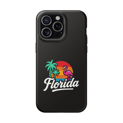 Florida Sunset Palm - Magnetic Phone Case