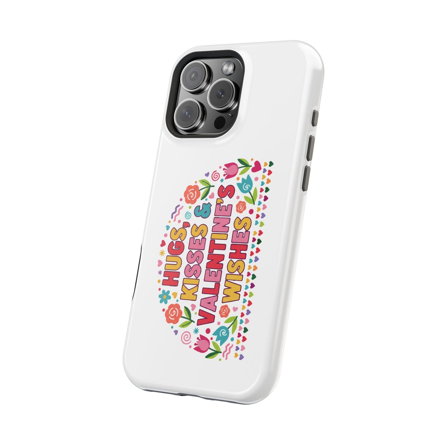 Hugs, Kisses & Valentine’s Wishes - Magnetic Phone Case