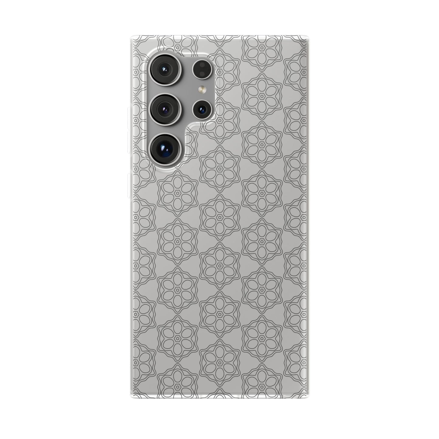 Elegant Geometric Phone Case, Stylish Flexi Case for Everyday Use, Slim Fit, Gift Idea, Trendy Accessory, Minimalist Design