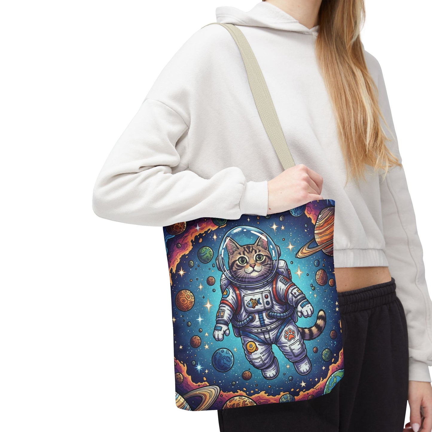 Astronaut Cat - Tote Bag