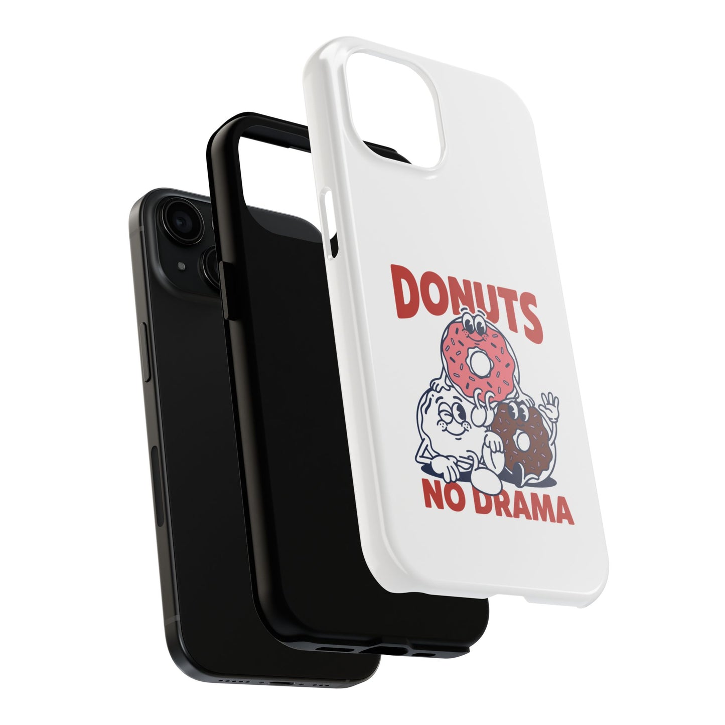 Donuts No Drama - Phone Case