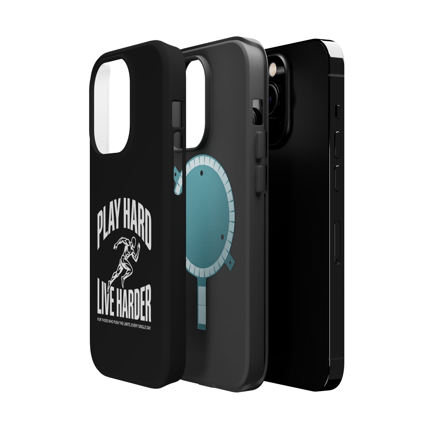Play Hard / Live Harder - Magnetic Phone Case