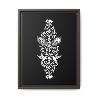 Hummingbird Soulmates - Framed Canvas