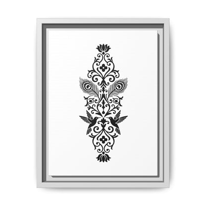 Hummingbird Soulmates - Framed Canvas