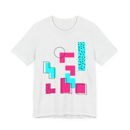 Retro Geometric Vibes - T-Shirt