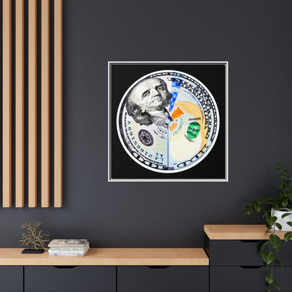 THE MOONEY - Framed Canvas