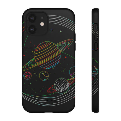 Galactic Tough Phone Case, Starry Space Protection, Unique Gift for Astronomers, Celestial Accessories, Trendy Space Lovers