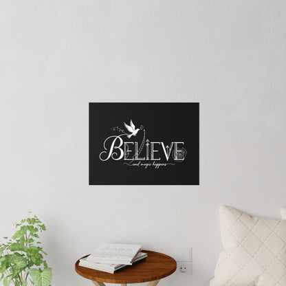 Believe and Magic Happens - Wall Decal