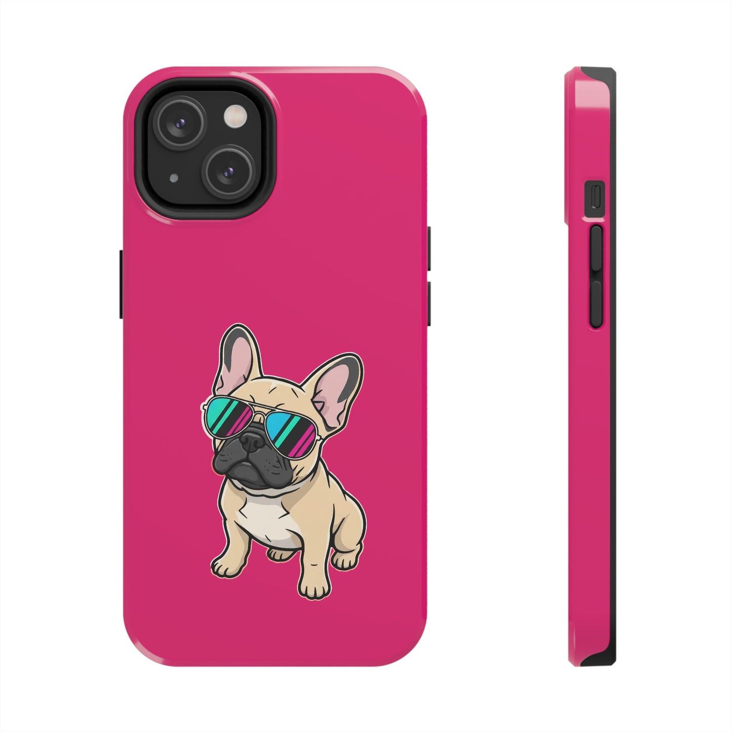 French Bulldog with Sunglasses - Phone Case