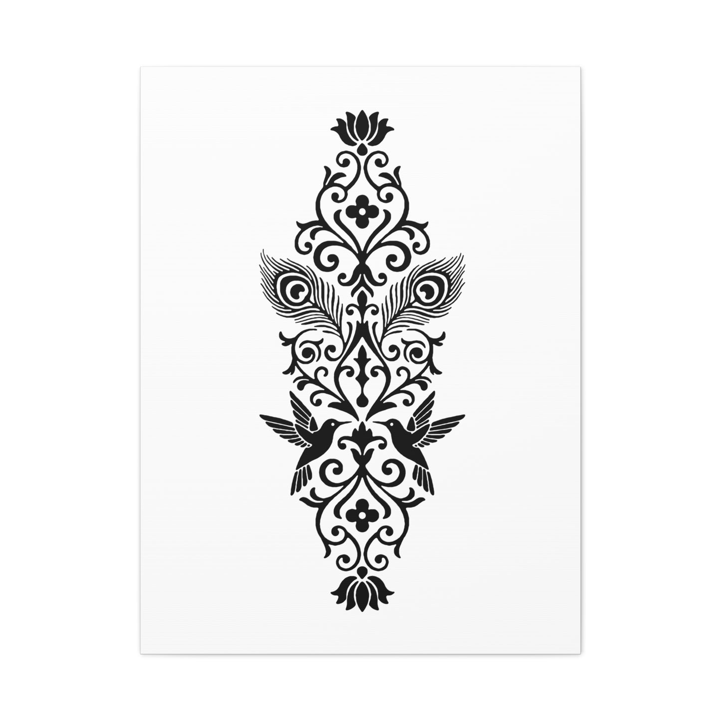 Hummingbird Soulmates - Stretched Canvas