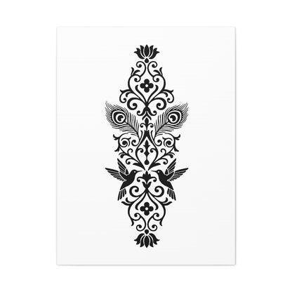 Hummingbird Soulmates - Stretched Canvas