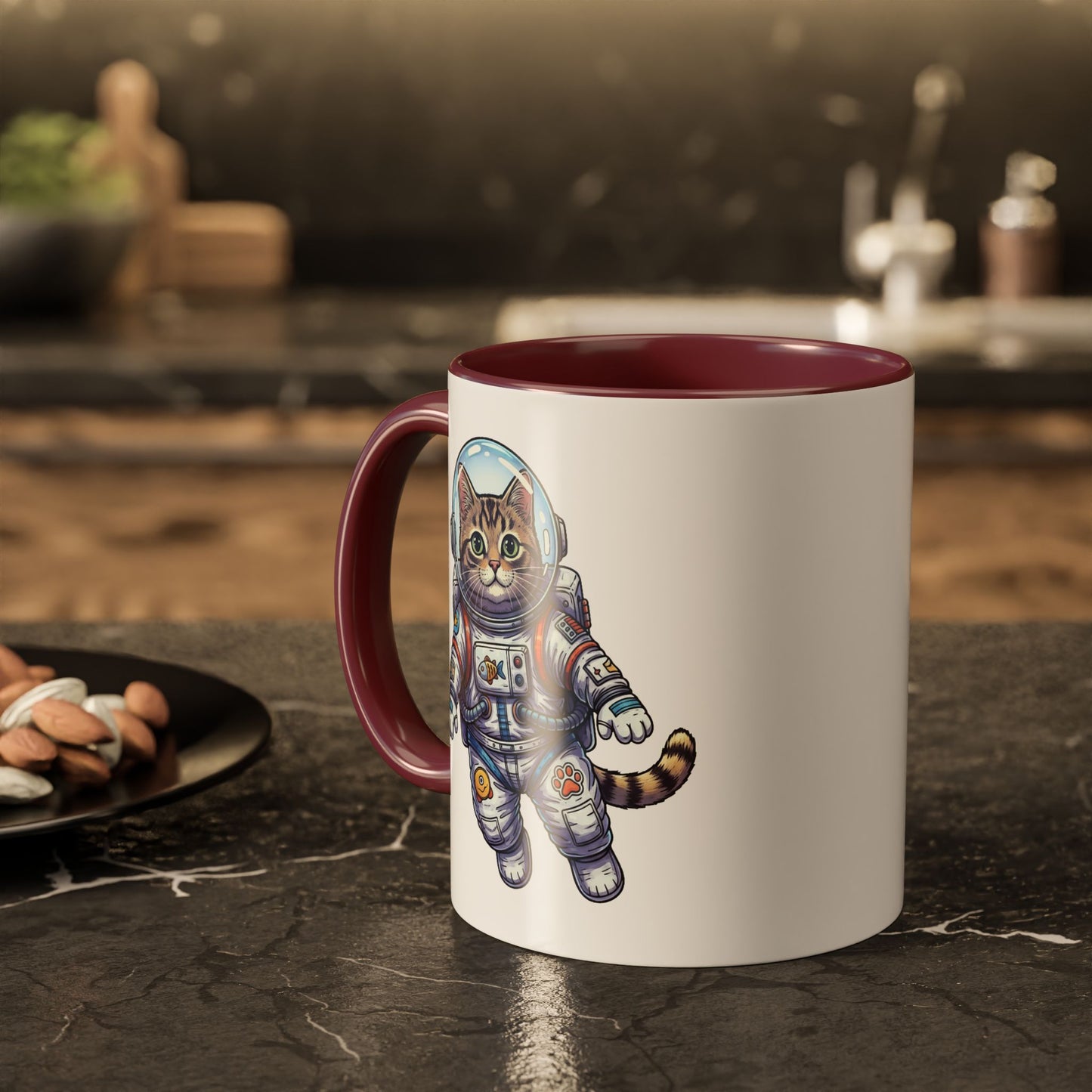 Astronaut Cat - Colorful Mug