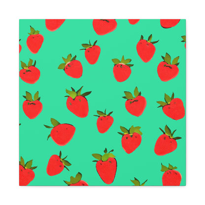 Strawberry Pattern - Canvas