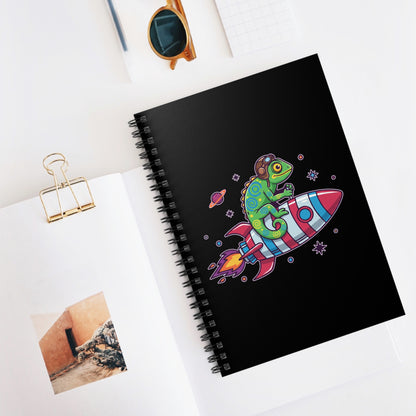 Cosmic Rider - Spiral Notebook