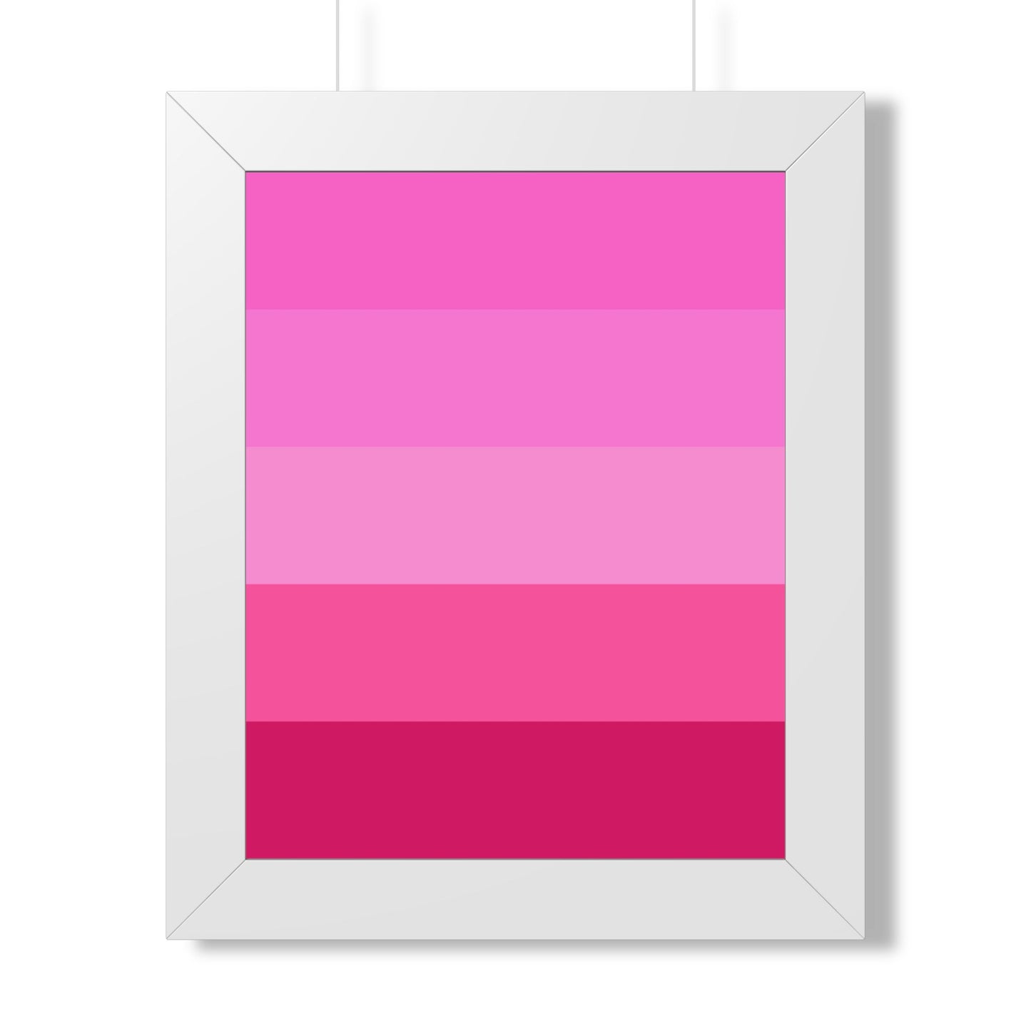 Valentine Rose Colors - Framed Poster