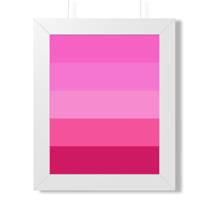 Valentine Rose Colors - Framed Poster